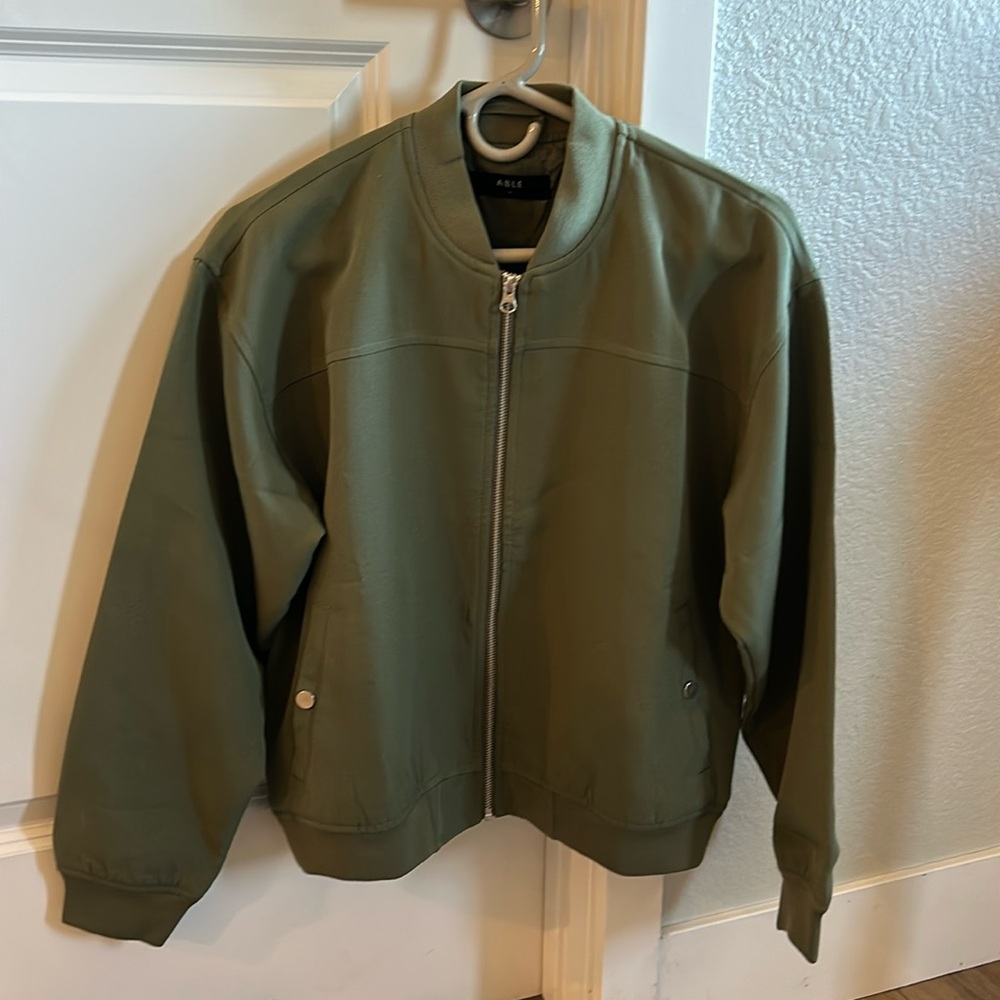 Green Able bomber jacket